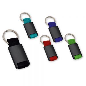 Metal Siyah Deri Anahtarlık S-5147